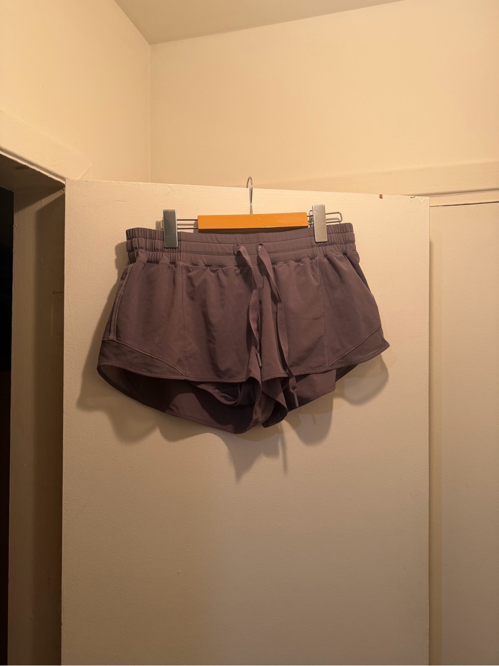lululemon athletica Lavender Athletic Drawstring Shorts